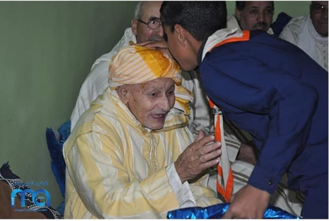 Honoring residents at the Taourirt seniors' home